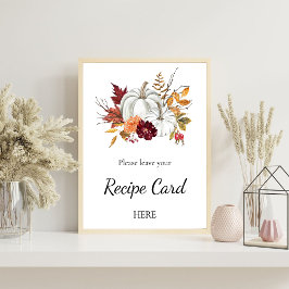 Poster de Solicitação de Receita de Chá de panela 