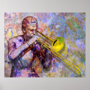 Poster de solo do Trombone