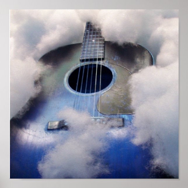 poster de sonho de guitarra (Frente)