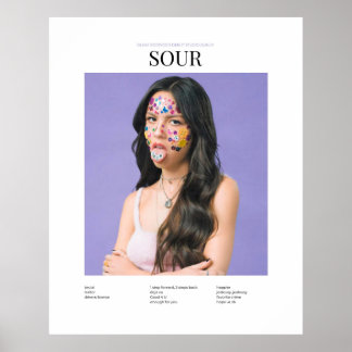 Poster de Sour Olivia Rodrigo