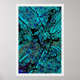 Poster de Splatter de Tinta
