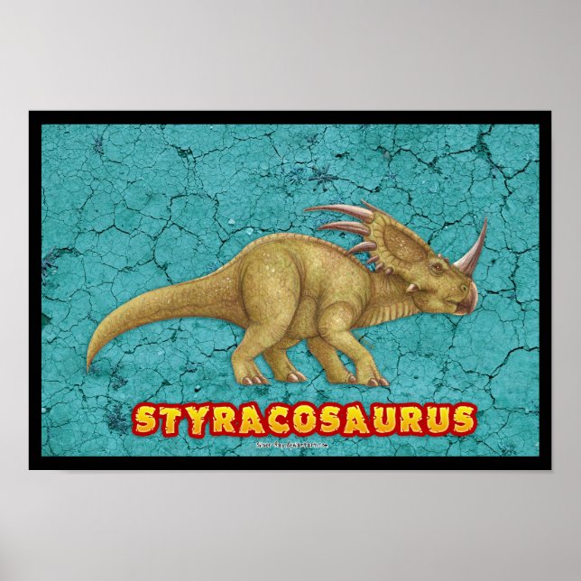 Poster de Styracosaurus Deluxe (Frente)