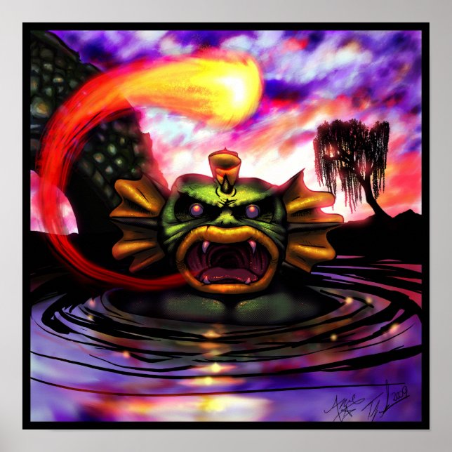 Poster De Sua Escalça Maw (Frente)