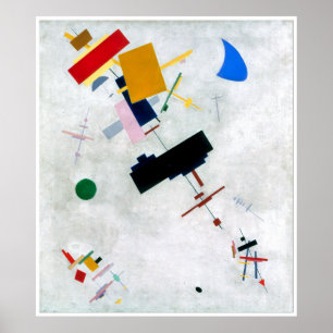 Póster ~ de Suprematism (arte abstracta)