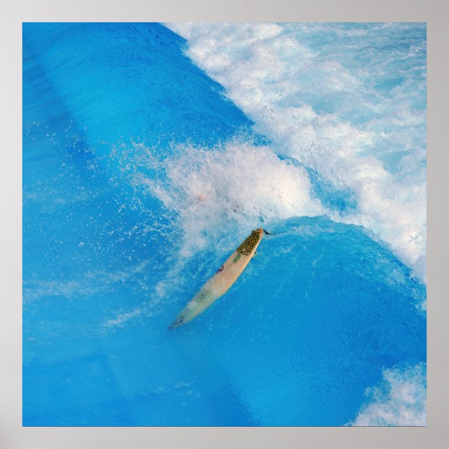 Poster de Surfer Wipeout (Frente)