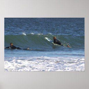 Poster de Surfistas numa Onda