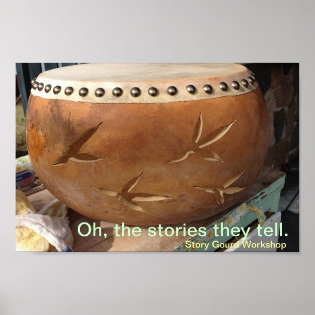 Poster de sustentação da história - Gourd da galer (Frente)