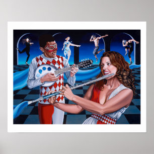 Poster de tamanho do cheio do Festival de Arts