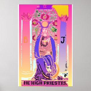 Poster de Tarte Rosa Púrpura de Elevado Sacerdote