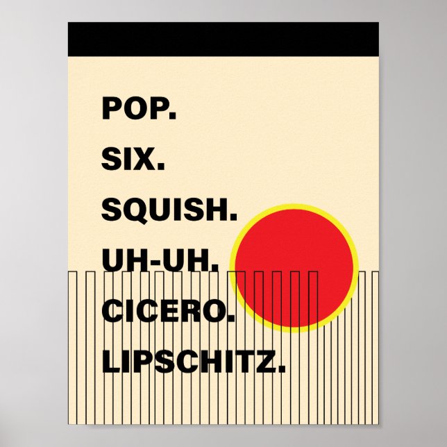 Poster de Teatro Musical Moderno - Chicago (Frente)