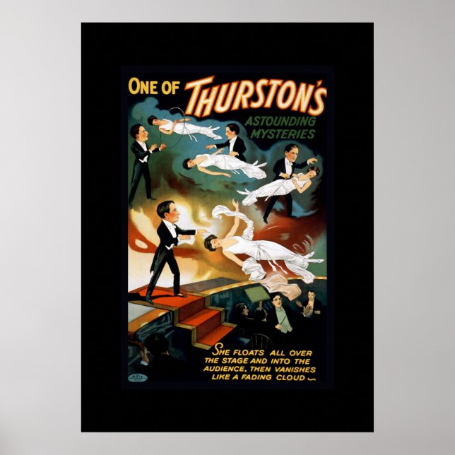 Poster de Teatro Turston Maggie Vintage (Frente)