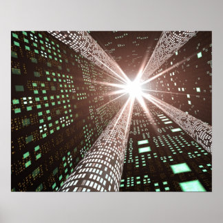 Poster de tecnologia de alta velocidade