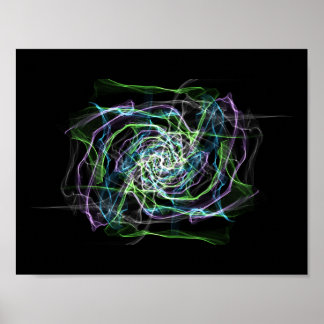 Poster de tempestade elétrica