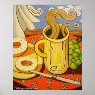 Póster De "tempo pequeno almoço "