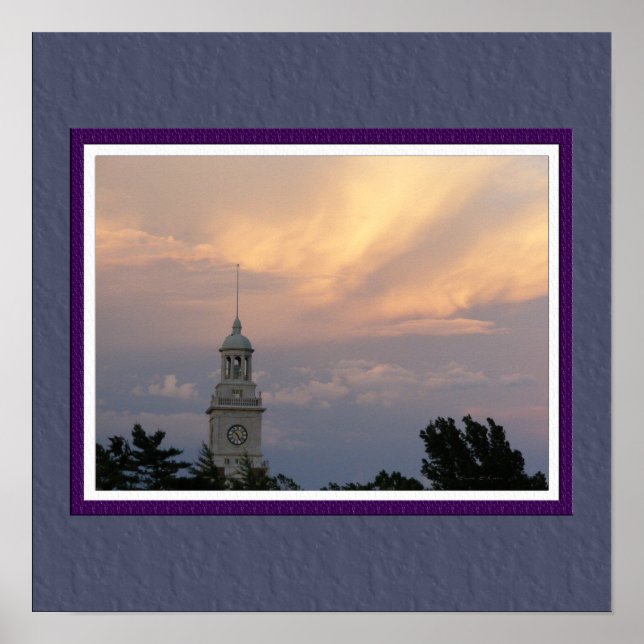 Poster de Tempo Tempestade com Faux Matation (Frente)