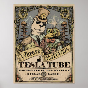 Poster de Tesla do PB
