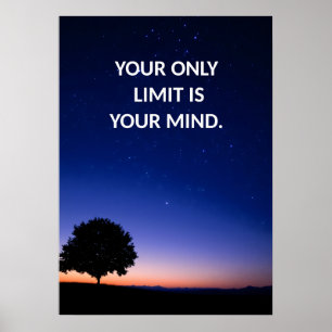 Poster de Texto Mumble Positivo Motivacional