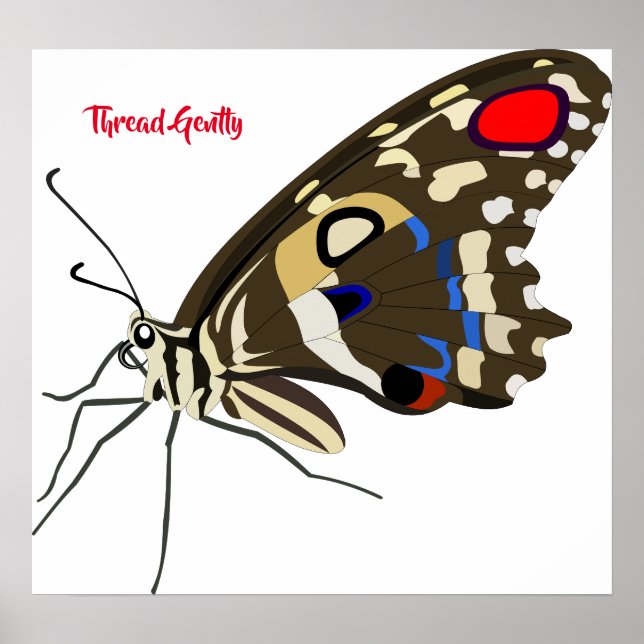 Poster de Thread com gentileza (Frente)