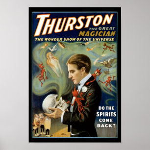 Póster ~ de Thurston o grande mágico