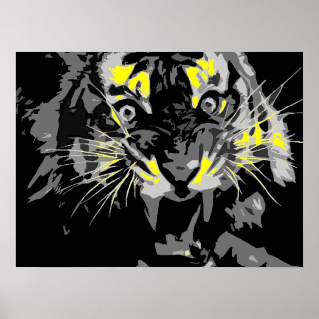 Poster de Tigre de Rumo (Frente)