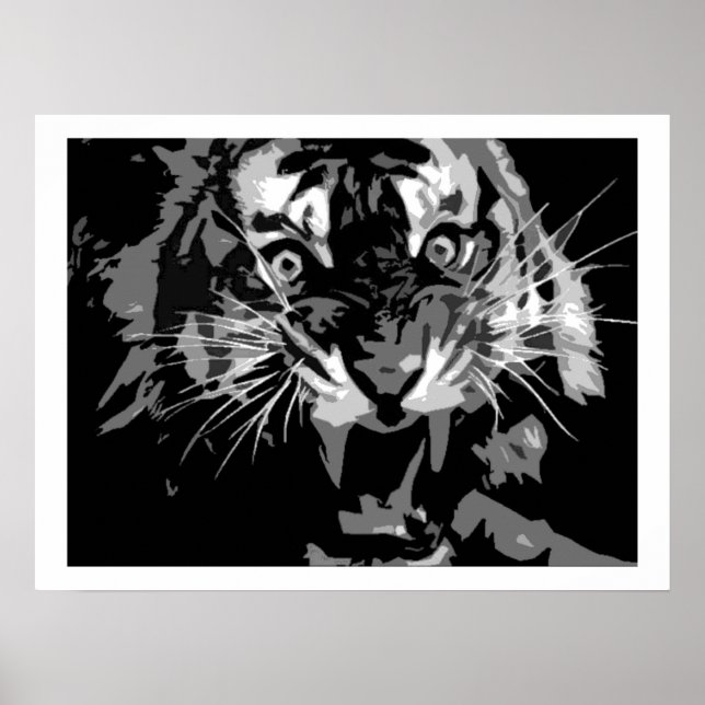 Poster de Tigre de Rumo (Frente)