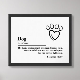 Poster de Tipografia de Arte por Definição de Cach