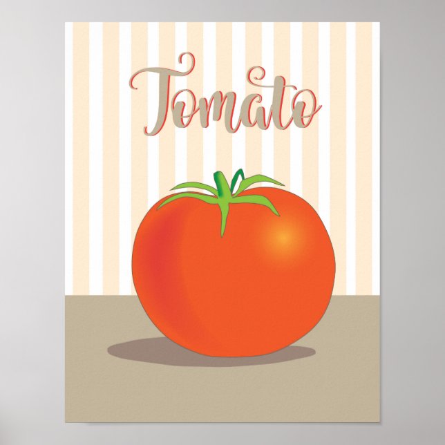 Poster de tomate (Frente)