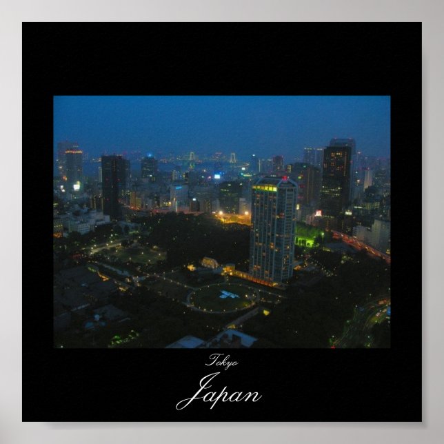 Poster de Tóquio, Japão (Frente)