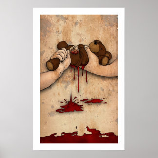 POSTER de torção de ursinho