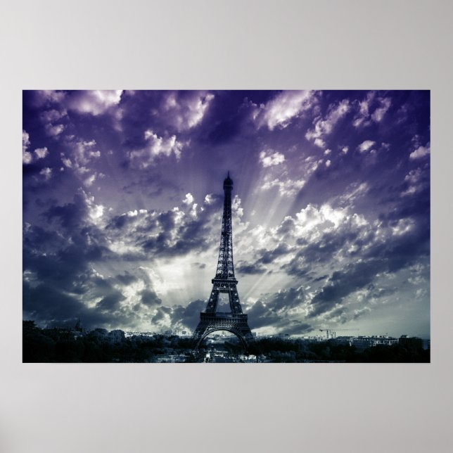 Poster de torre Eiffel (Frente)
