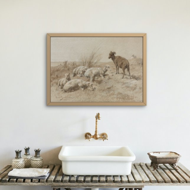 Poster de Trabalho de arte de Grafite de Ovinos (Criador carregado)