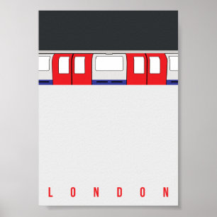 Poster de transporte de Londres