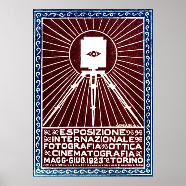 poster de Turin Photo Expo 1923 (Frente)
