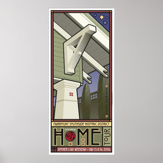 poster de Turnê Doméstica Fairmount 2006 (Frente)