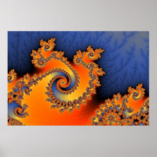 Poster de Twirl Triplo a Frio Quente