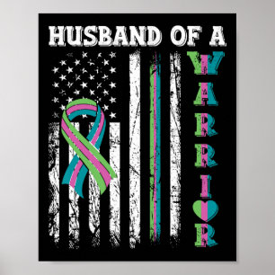Poster De Um Cancer Metastático Da Mama Do Guerreiro, Sin