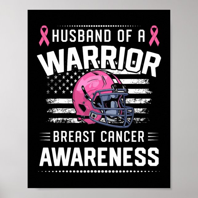Poster De Um Futebol De Conhecimento Do Cancer De Guerra (Frente)