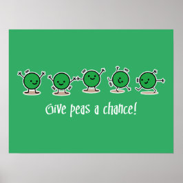 Poster Dê uma chance às ervilhas