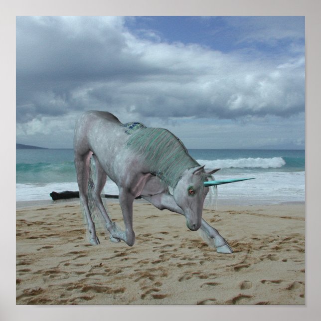 Poster de Unicórnio Corado (Frente)