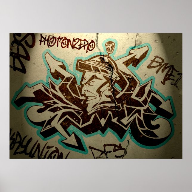 Poster de Uso Brutal "PH0T0NZ3R0" (Frente)