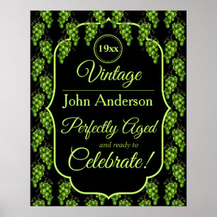 Poster de Uvas Verdes