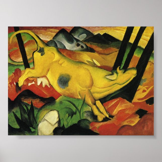 Poster de Vaca Amarela (Frente)