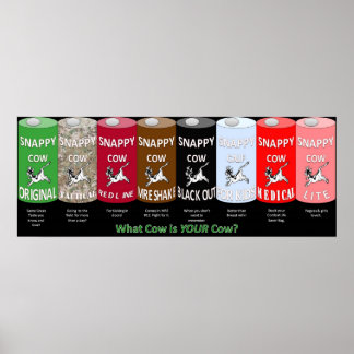 Poster de Vaca Instantânea