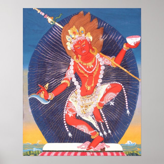 Poster de Vajrayogini (Frente)