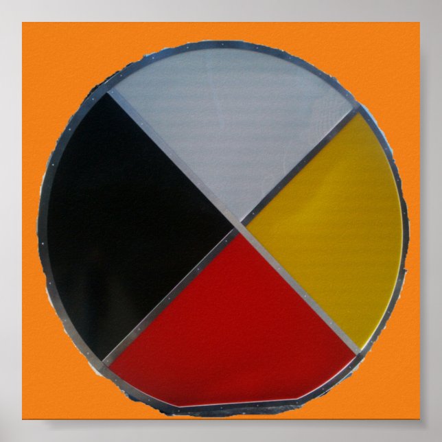 Poster de Valor da Roda Medicina (Frente)