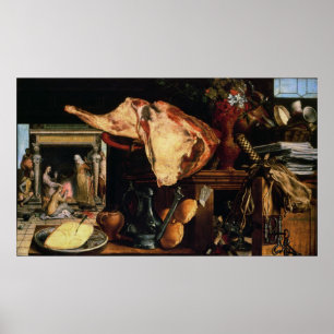 Poster De Vanitas vida ainda, 1552