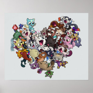 Poster de Ventiladores de Gato Créu