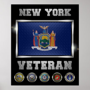 Poster de veteranos de Nova Iorque
