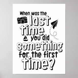 Poster de Viagem de Aventura de Vida Inspiradora