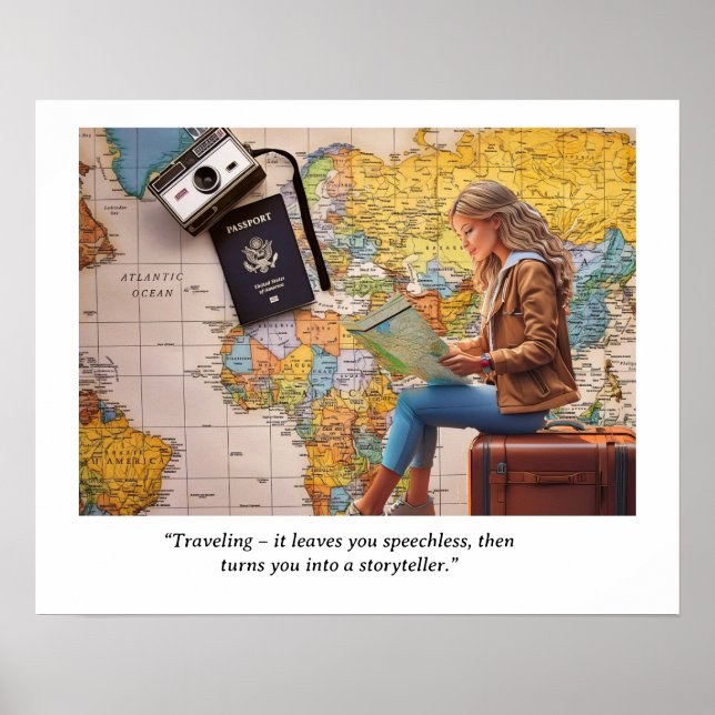 POSTER DE VIAGENS (Frente)